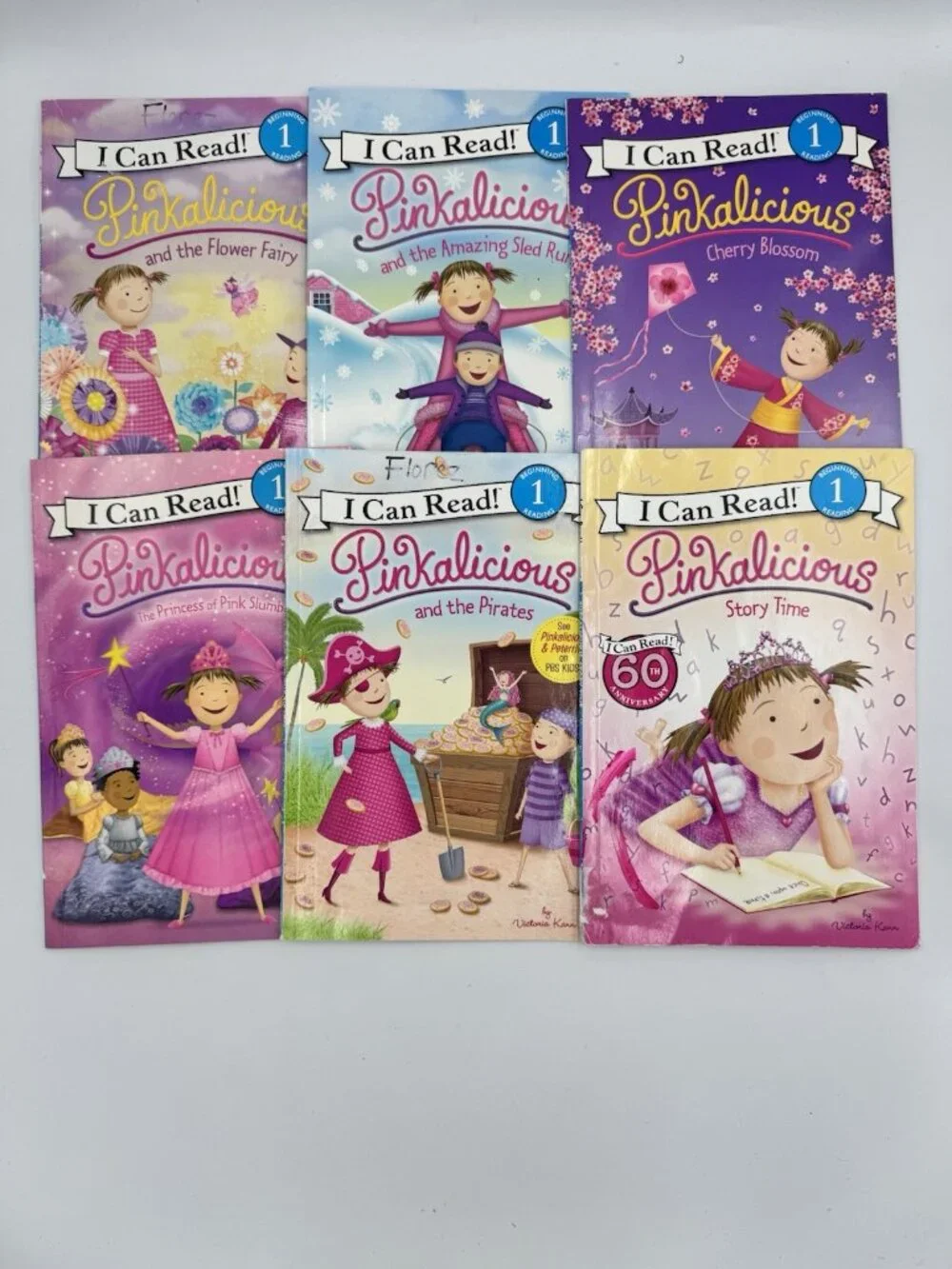 Pinkalicious I Can Read Level 1, 15 Paperback + BONUS Hardcover Treasury VGUC